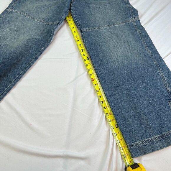 We The Free Wide Leg Snap Hem Jeans Size 29 | Y2K 90s Grunge - Picture 4 of 7